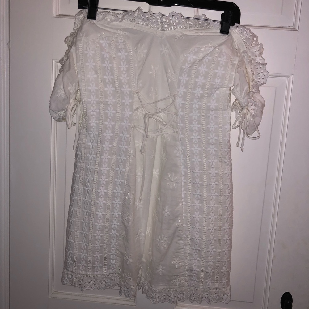 FOR LOVE AND LEMONS WHITE DRESS